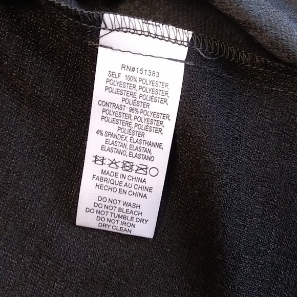 Current Air silky neck line split printed ruffled - Picture 5 of 10